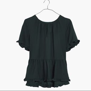 Madewell Ruffle Hem Top